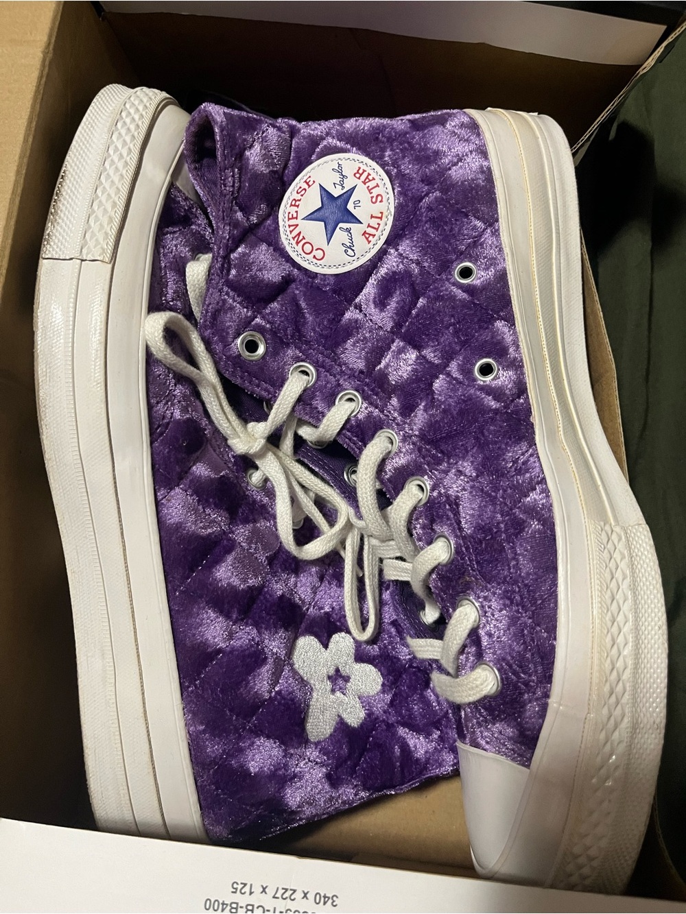 Converse x Golf le Fleur Purple Velvet